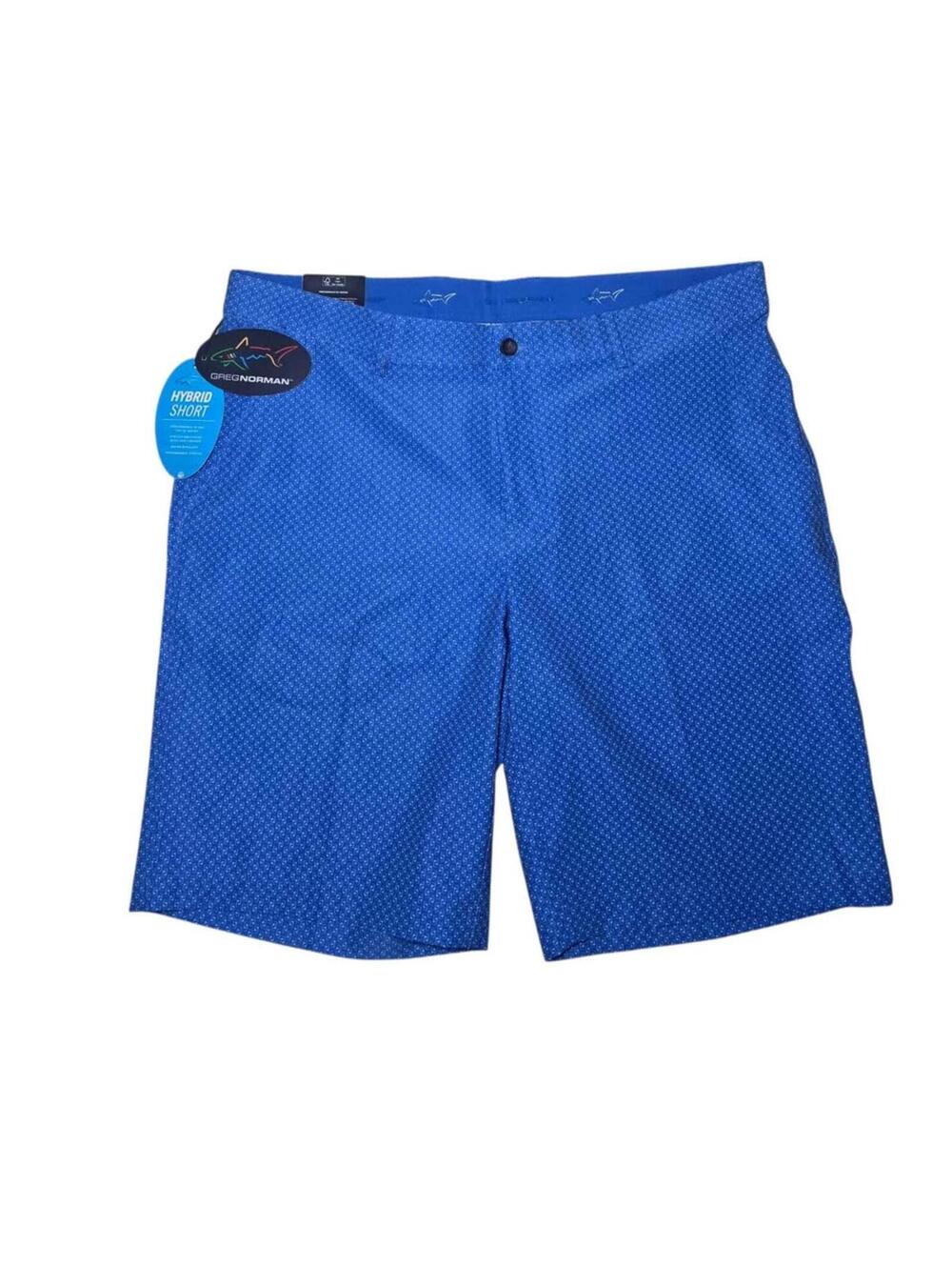 NWT Greg Norman Hybrid Short Blue W36
